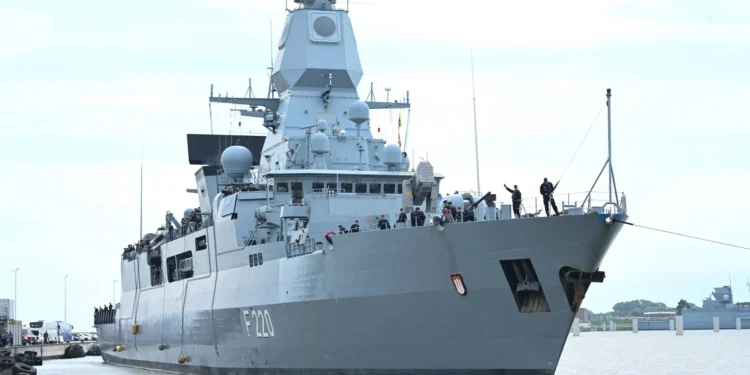 Чергова провокація РФ – в Балтійському морі “атакований” німецький фрегат