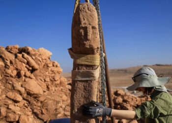 У Туреччині археологи знайшли 11-тисячолітній стовп з детально висіченими рисами обличчя