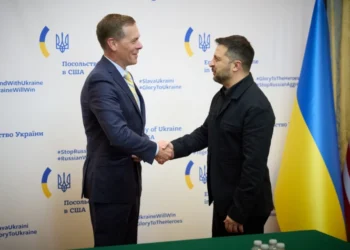 Зеленський у США зустрівся з представниками компанії, яка виробляє Patriot (ВІДЕО)