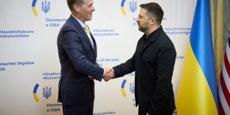 Зеленський у США зустрівся з представниками компанії, яка виробляє Patriot (ВІДЕО)