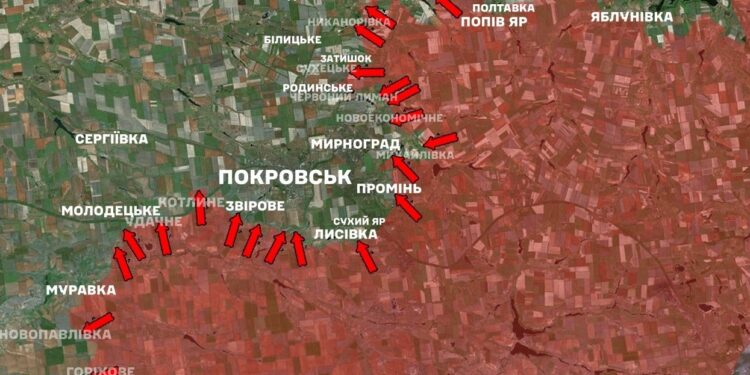 Із 182 боїв на фронті понад третина – на Покровському напрямку, – Генштаб