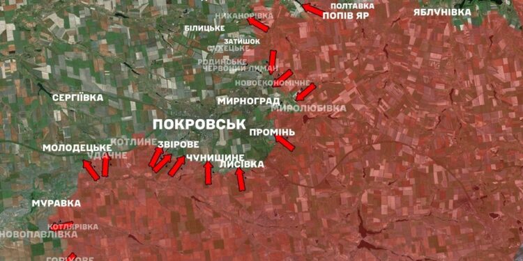 За добу на фронті – 184 бої, третина з них – на Покровському напрямку, – Генштаб