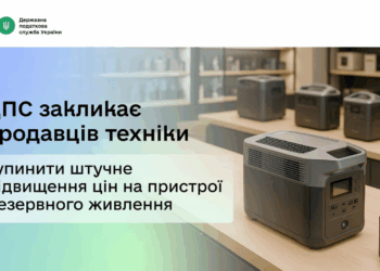 ДПС закликає продавців зупинити штучне підвищення цін на пристрої резервного живлення