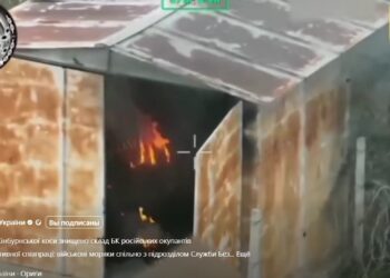 У районі Кінбурнської коси знищено склад БК російських окупантів (ВІДЕО)