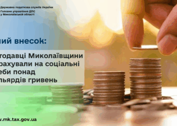 Єдиний внесок: Роботодавці Миколаївщини перерахували на соціальні потреби понад 12 мільярдів гривень