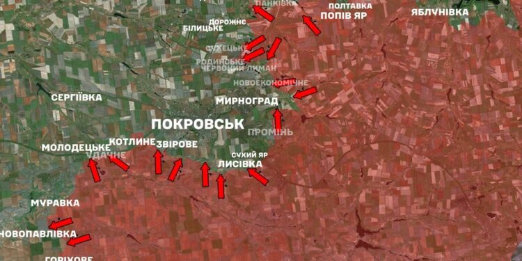 З 202-х боїв на фронті за добу 76 було на Покровському напрямку – Генштаб