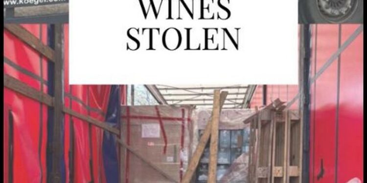 У Британії розграбували вантажівку з українським вином (ФОТО)