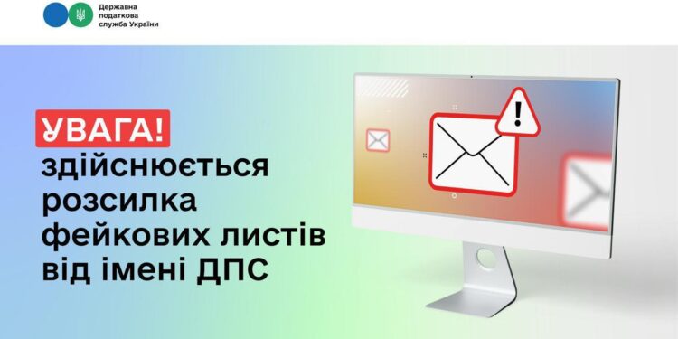 Леся Карнаух: Здійснюється розсилка фейкових листів нібито від імені ДПС