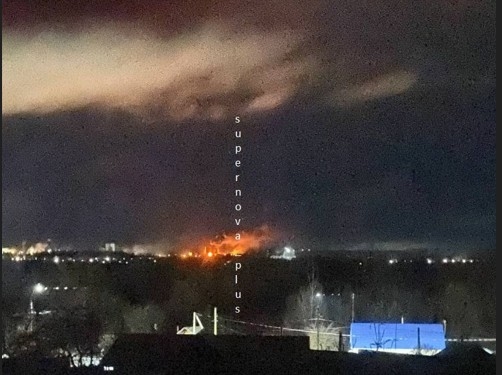 Вночі атакований НПЗ в Ульянівській області РФ (ВІДЕО)