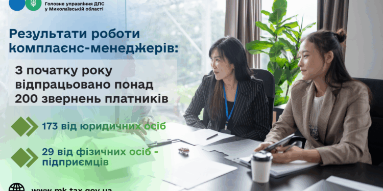 Територія високого рівня податкової довіри – як працюють на Миколаївщині комплаєнс-менеджери ДПС