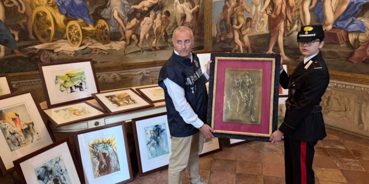 Італійська поліція вилучила 21 твір з виставки картин Далі – підозрюють, що підробка