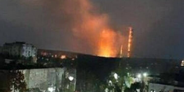 У Брянській області атакована ТЕЦ (ВІДЕО)