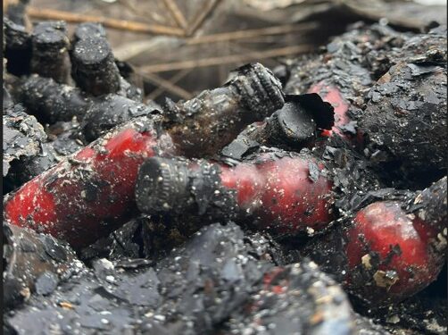 РФ ракетним ударом знищила один із складів популярного виробника соусів “Вогняр” (ФОТО, ВІДЕО)