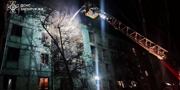 Ворог атакував Київ і Запоріжжя, є загиблі і поранені (ФОТО)