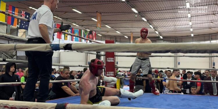 Миколаївський патрульний здобув «золото» чемпіонату світу з кікбоксінгу (ФОТО)