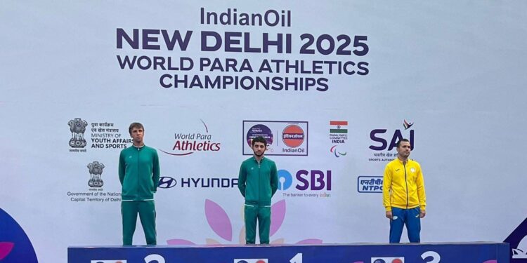 Спортсмен із Миколаївщини здобув бронзову медаль на чемпіонаті світу з пара легкої атлетики (ФОТО)