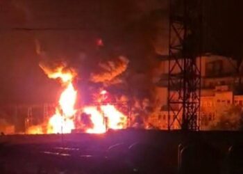 У Краматорську горить ТЕЦ, через це у ряді міст блекаут