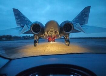 Рідкісне фото: росіяни показали прихований відсік Су-57 для ракет