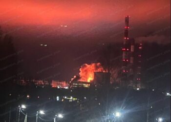 У Костромській області РФ атакована ГРЕС (ВІДЕО)