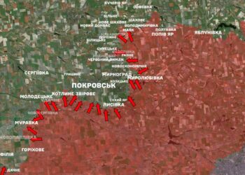 На Покровському напрямку найгарячіше – 100 атак за добу з 276-ти на всьому фронті, – Генштаб