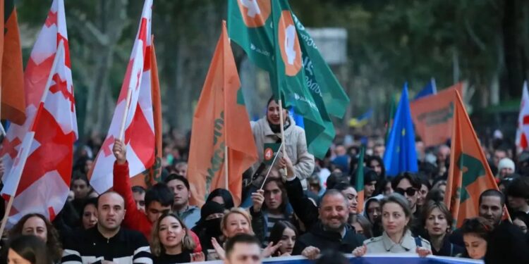 У Грузії об’єднались 7 опозиційних партій – щоб “мирною боротьбою змінити режим”