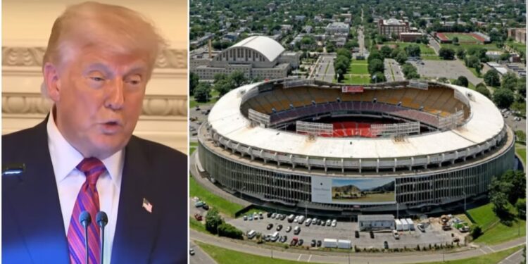 Трамп хоче, щоб його іменем назвали стадіон. І аеропорт