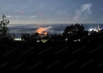 У Туапсе атакований глибоководний причал НПЗ (ФОТО, ВІДЕО)