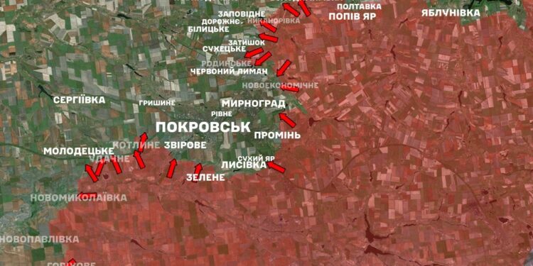 Із 216 боїв на фронті за добу 75 було на Покровському напрямку – Генштаб