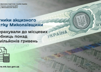 Платники акцизного податку Миколаївщини перерахували до місцевих бюджетів понад 150 млн грн
