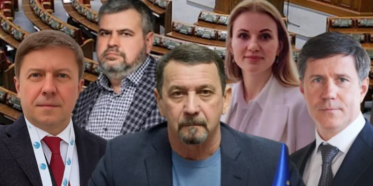 Одразу п’ять чинних нардепів засвітились на “плівках Міндіча”. Хто вони