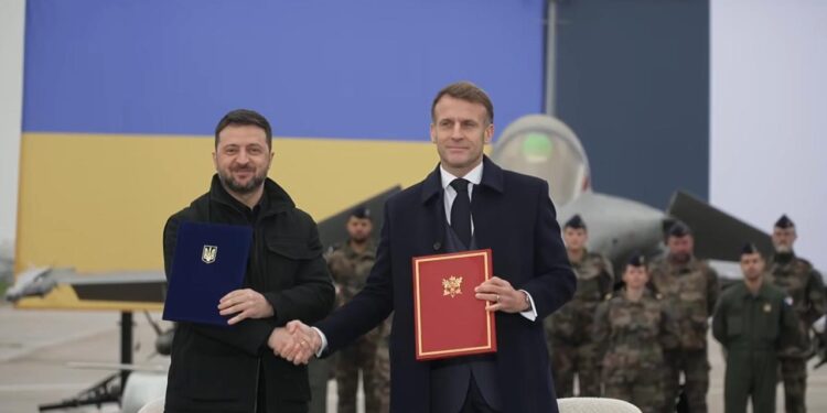Україна та Франція підписали декларацію щодо співробітництва в обороні, є замовлення на 100 літаків Rafale (ВІДЕО)