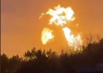 У РФ вибухнув газопровід (ВІДЕО)