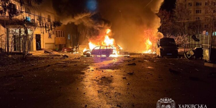 Вночі ворог знову атакував Харків – 32 постраждалих (ФОТО, ВІДЕО)