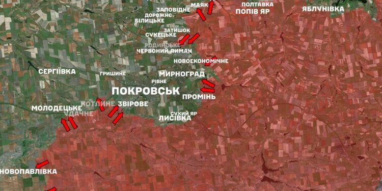 Зі 160 боїв на фронті за добу 50 було на Покровському напрямку – Генштаб