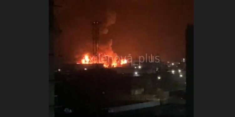 У Таганрозі атакований авіазавод, можливо мінус особливий літак (ВІДЕО)