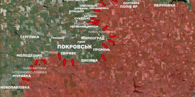 Зі 156 боїв на фронті за добу третина була на Покровському напрямку – Генштаб