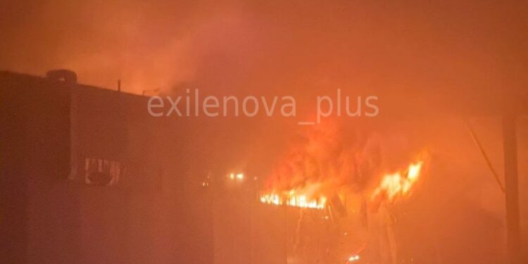 У “Алабузі” в Татарстані велика пожежа