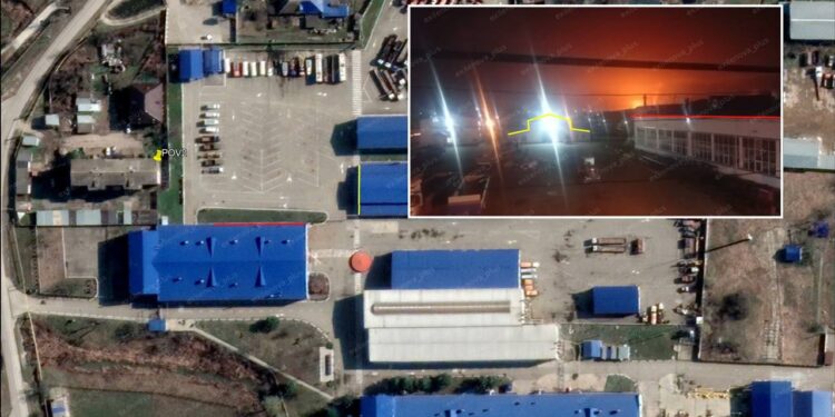 У Краснодарському краї знову горить Афіпський НПЗ (ВІДЕО)