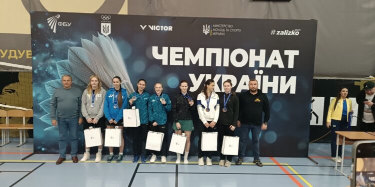 Миколаївські бадмінтоністи – призери чемпіонату України (ФОТО)