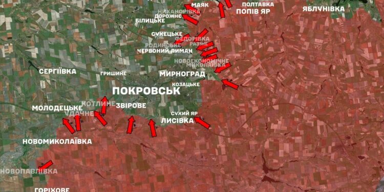 Зі 163 боїв на фронті за добу третина – на Покровському напрямку, – Генштаб