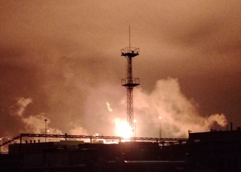 Українські дрони знову атакували НПЗ у Нижегородській області (ФОТО, ВІДЕО)