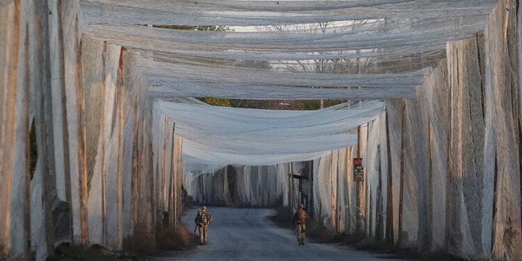 Французькі рибалки відправляють в Україну відпрацьовані сітки з кінського волосу для захисту від дронів (ФОТО)