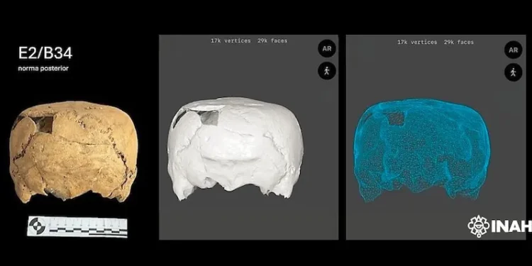 Археологи знайшли у Мексиці квадратний череп. Їхні висновки дивовижні