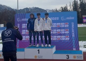 Є перша в історії українська медаль на юніорському Кубку світу з ковзанярського спорту!