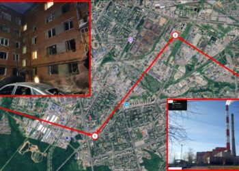 У Чебоксарах уламки українського дрона впали на житловий будинок – він летів на військовий завод (ВІДЕО)