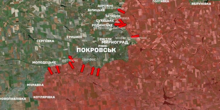 Зі 139 боїв на фронті за добу 43 було на Покровському напрямку – Генштаб