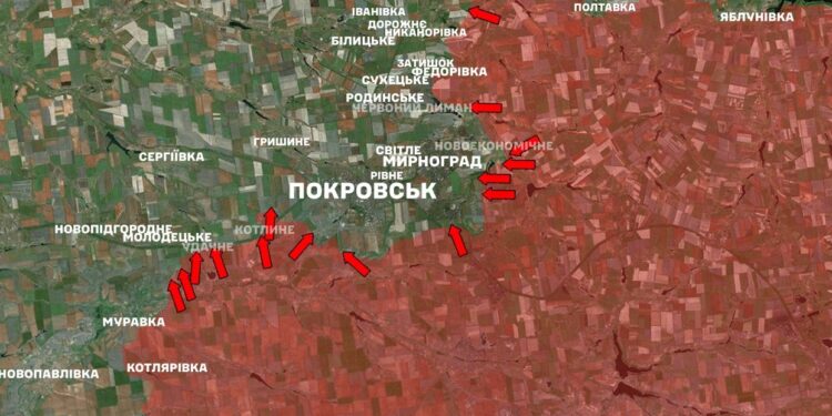 Зі 177 боїв на фронті за добу 48 було на Покровському напрямку – Генштаб