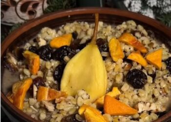 Готуємось до Різдва. Кутя, якої ви не їли, – з фініками та халвою (ВІДЕО)