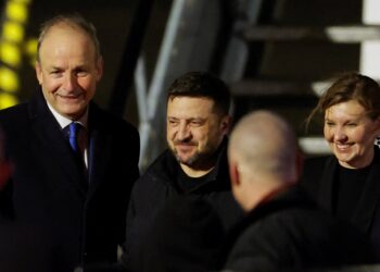 Зеленський вперше прибув до Ірландії з офіційним візитом (ВІДЕО)