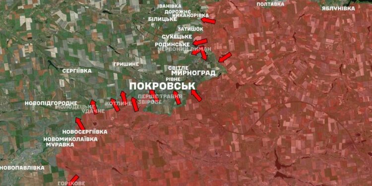 Зі 126 боїв на фронті за добу понад чверть – на Покровському напрямку, – Генштаб